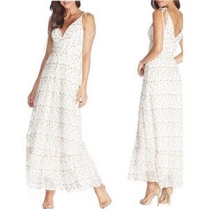 Dress The Population Sunny White Lace Dress, Size S